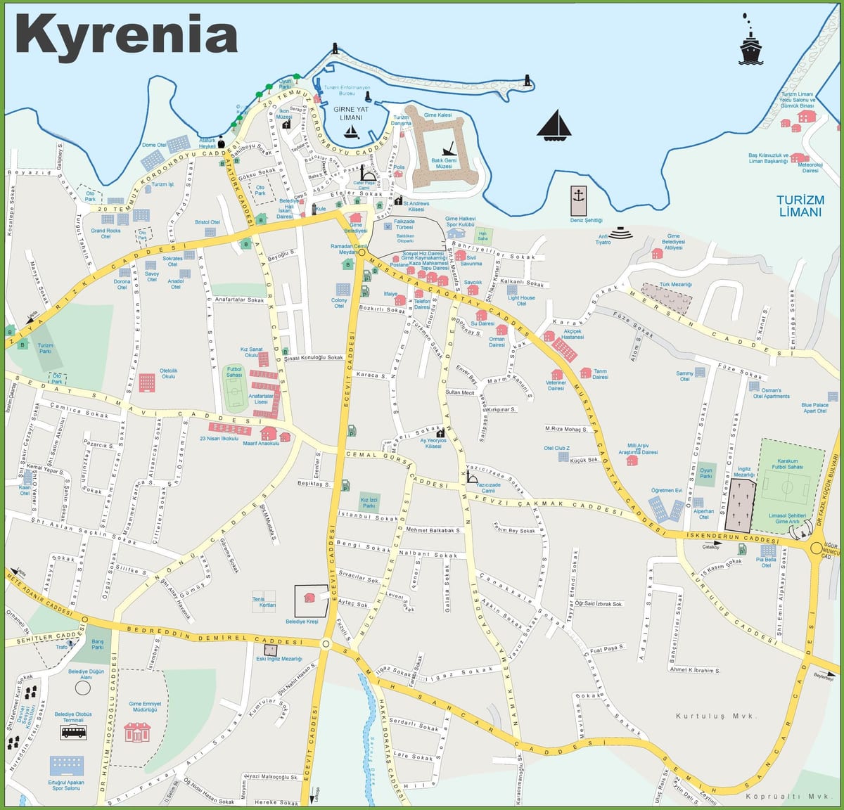 зураг хойд Кипр kyrenia