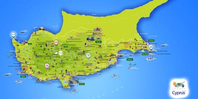 Зураг лара наран шарлагын газар Кипр